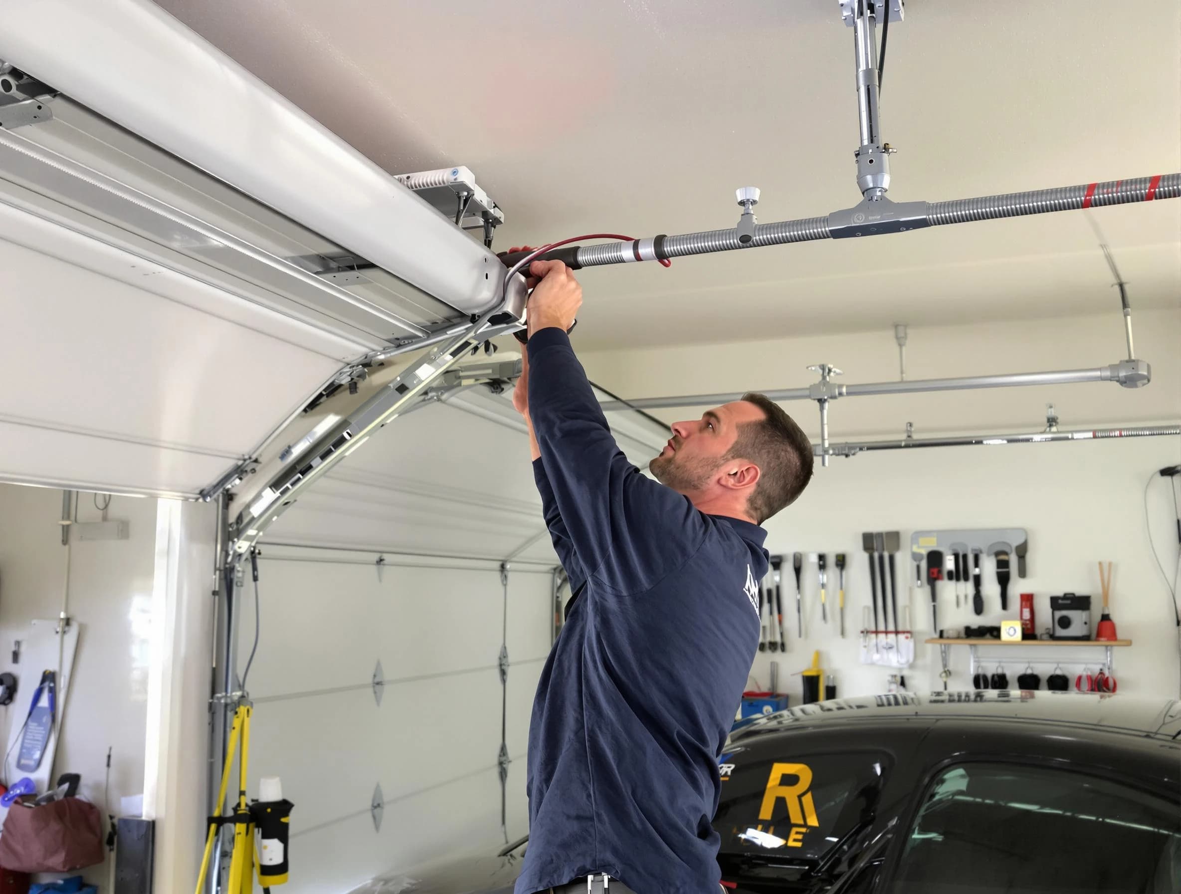 Paradise Valley Garage Door Repair technician performing garage door cable repair in Paradise Valley
