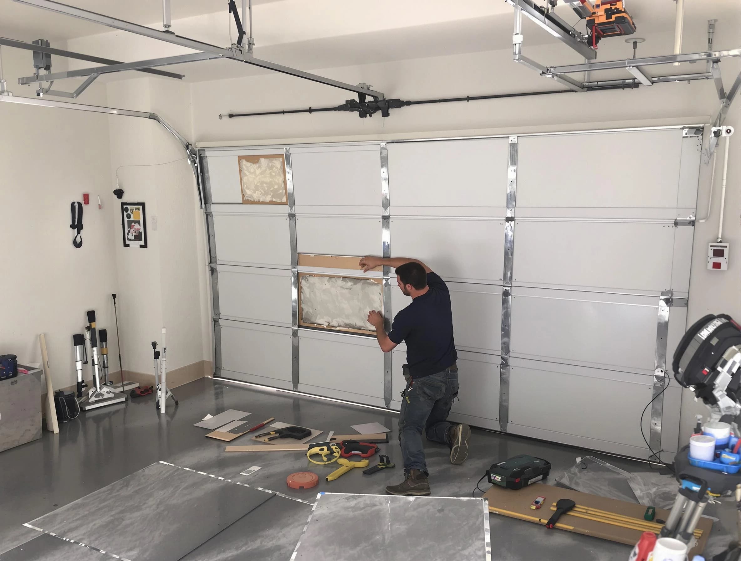 Garage Door Panel Repair in Paradise Valley