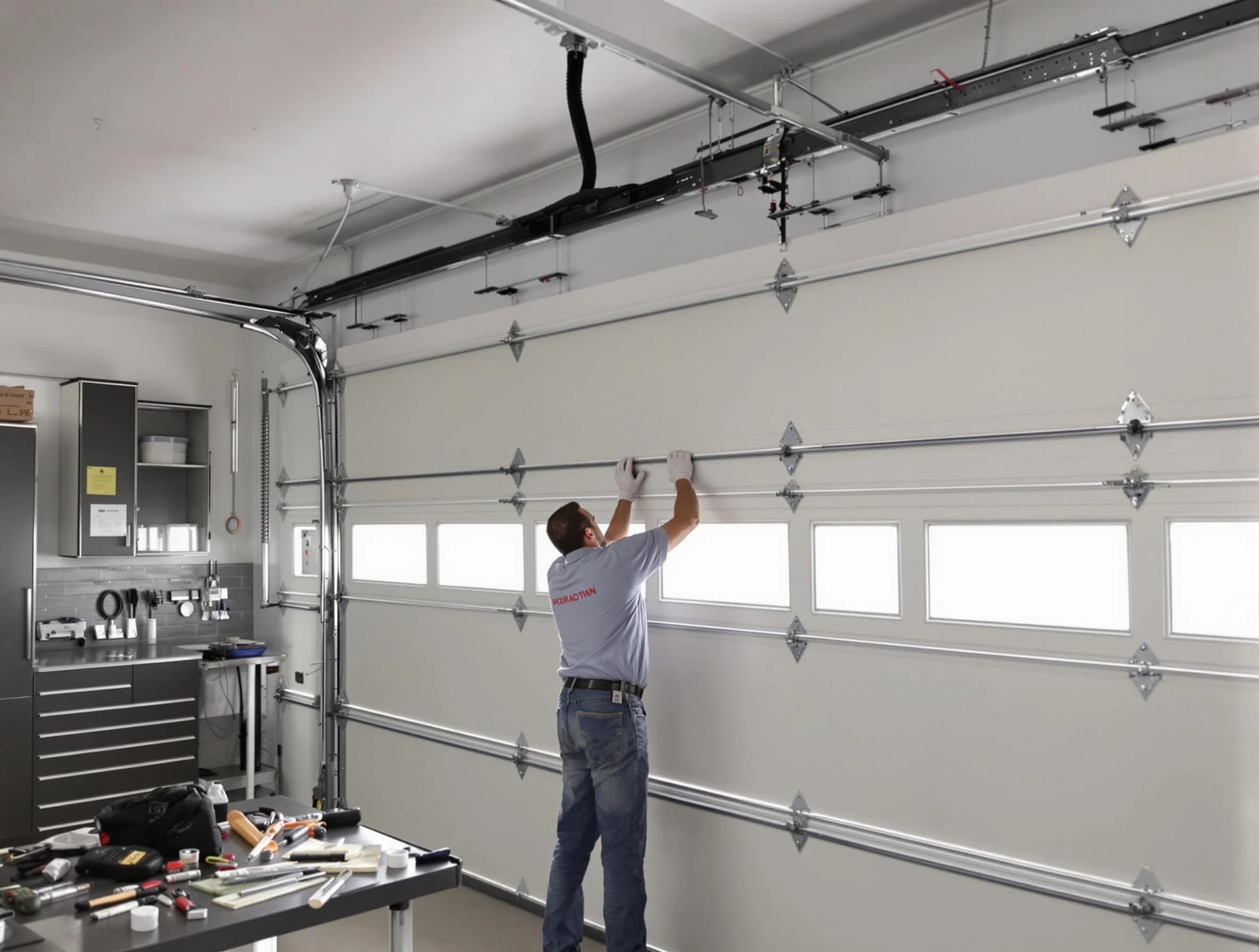 Garage Door Track Repair in Paradise Valley