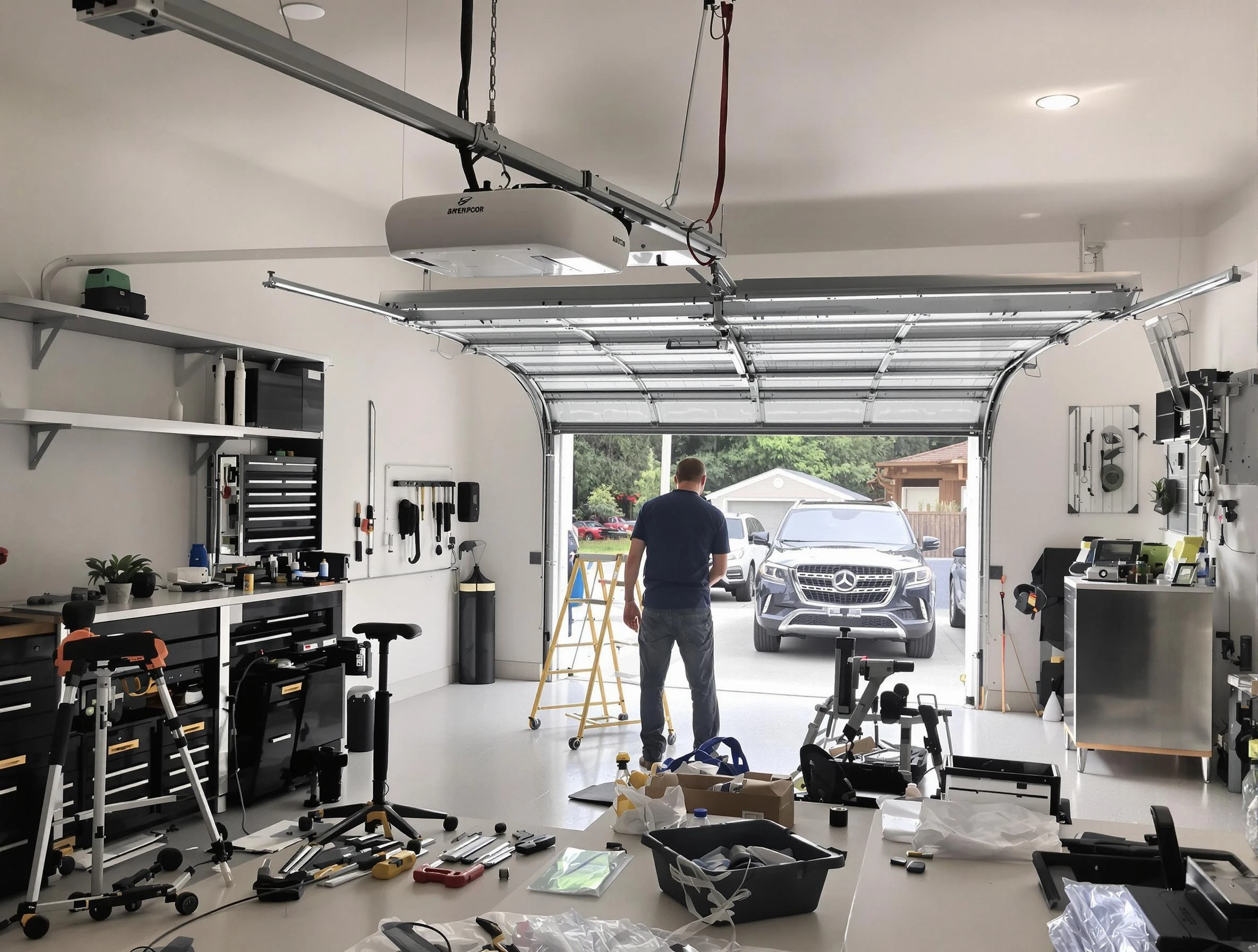 Garage door opener installation by Paradise Valley Garage Door Repair in Paradise Valley