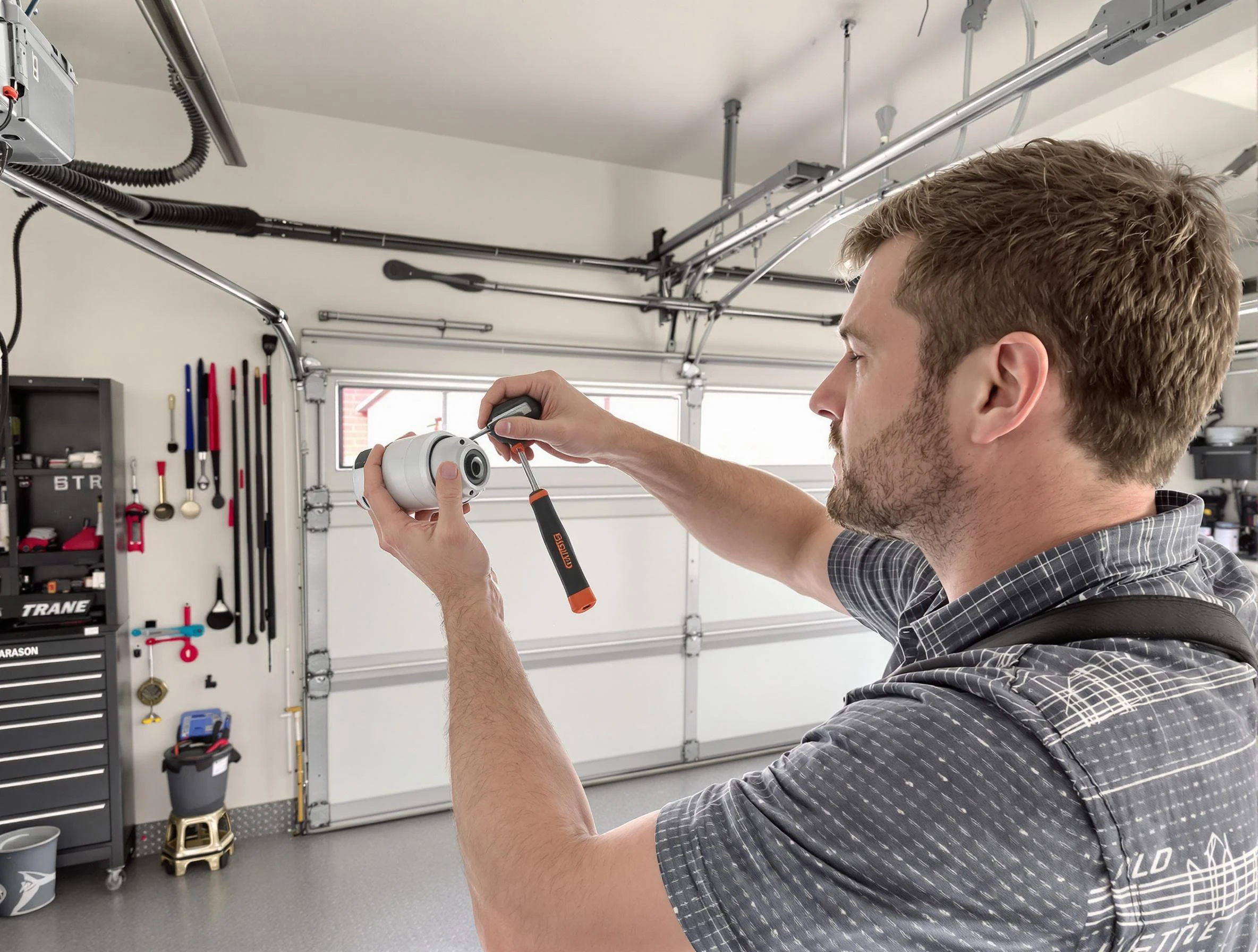 Garage door opener repair service by Paradise Valley Garage Door Repair in Paradise Valley